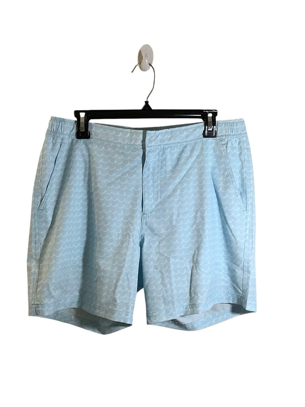 Light Blue Men’s Casual Tailored Swim Shorts